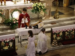 Spektakl Tajemnica Mszy Świętej z okazji Kongresu Eucharystycznego, 28.04.2024